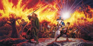 La Comunidad se defiende de los lobos, según los hermanos Greg y Tim Hildebrandt