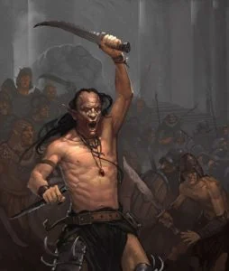 Trasgos y troll de Moria, según el artista ruso Pavel Leksin