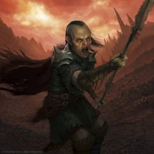 Orco de Mordor, según el artista español Martín de Diego Sádaba