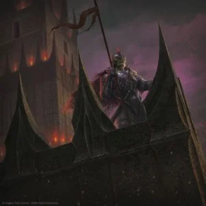 Vigía orco en Mordor, según el artista español Martín de Diego Sádaba