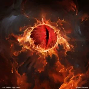 El Ojo de Sauron, según el artista polaco Sergey Glushakov