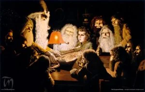 La tertulia inesperada, según el artista canadiense Ted Nasmith