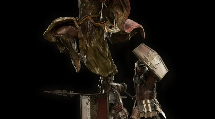 Esculturas de Elfo del Bosque Negro y Enanos de las Colinas de Hierro de Weta Workshop