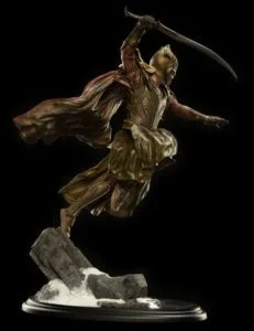 Escultura del soldado Elfo del Bosque Negro de Weta Workshop