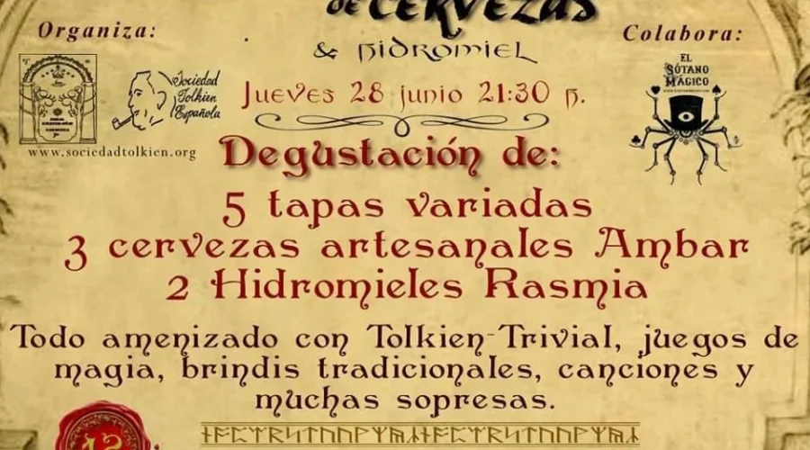 V Cata hobbit de cervezas en Zaragoza el 28 de junio
