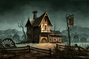 La Posada Abandonada, según el artista polaco Mariusz Gandzel