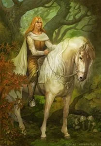 Glorfindel, según la artista rusa Julia Alekseeva