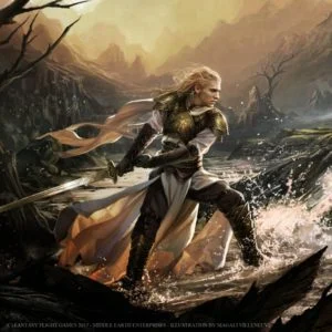 Glorfindel, según la artista francesa Magali Villeneuve