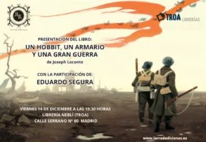 Presentación en Madrid del libro 'Un Hobbit un armario y una Gran Guerra'