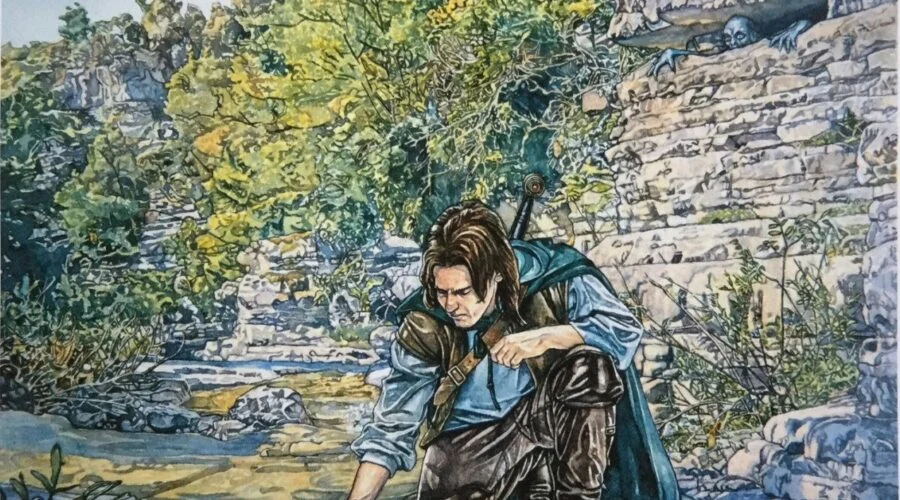 01-02-3018 Aragorn consigue capturar a Gollum por la noche