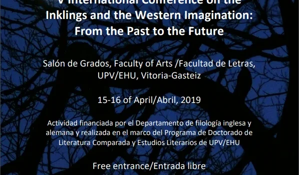 V Congreso internacional sobre los Inklings en Vitoria del 15 al 16 de abril