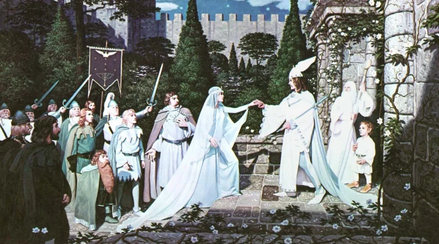 21-06-3019 Boda entre el Rey Elessar y Arwen Undómiel