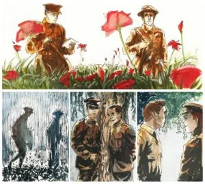 'J.R.R. Tolkien et la Bataille de la Somme. Dans un trou sous la terre', nuevo cómic biográfico de J.R.R. Tolkien