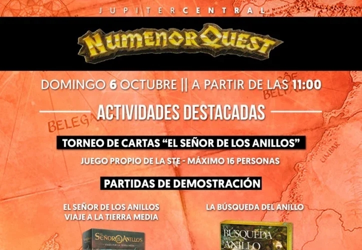 El Smial de Númenor organiza en Madrid una nueva edición de la NúmenorQuest