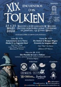 Del 23 al 25 de marzo se celebrarán en Zaragoza los XIX Encuentros con Tolkien
