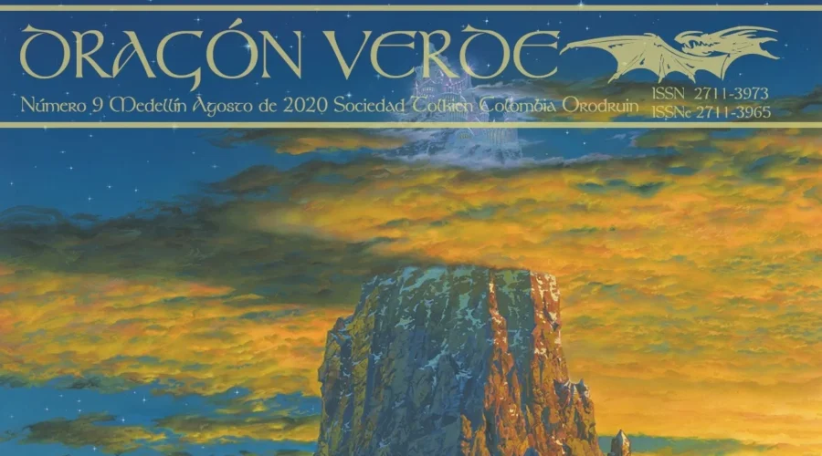 Noveno número de Dragón Verde, la revista de la Sociedad Tolkien Colombia Orodruin