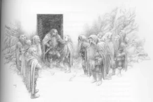 Bilbo y los Enanos