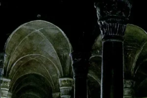 Gandalf ilumina Moria