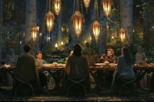 Reunión de elfos y enanos