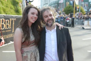 Peter Jackson y su hija Katie