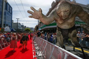 Los Trolls en la alfombra roja