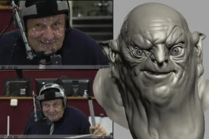 Barry Humphries hace la captura del Gran Trasgo
