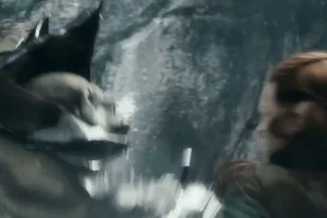 Bolgo y Tauriel luchando en la Colina del Cuervo