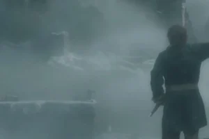 Bilbo desenvaina a Dardo en la Colina del Cuervo