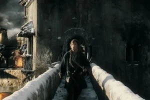 Bilbo corriendo en Valle