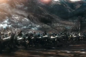 El ejército Orco sale de la nada