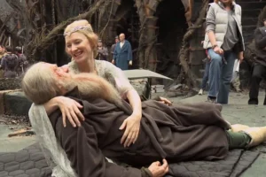 Ian McKellen y Cate Blanchett