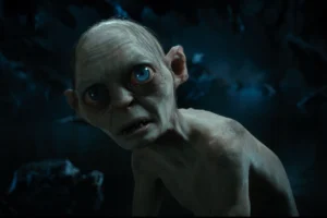 Gollum, expectante