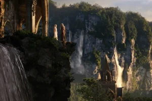 Galadriel y Gandalf en Rivendel