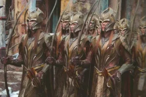 Los Elfos del Bosque Negro llegan a Valle