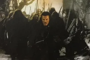 Bardo lidera a los Hombres en la batalla