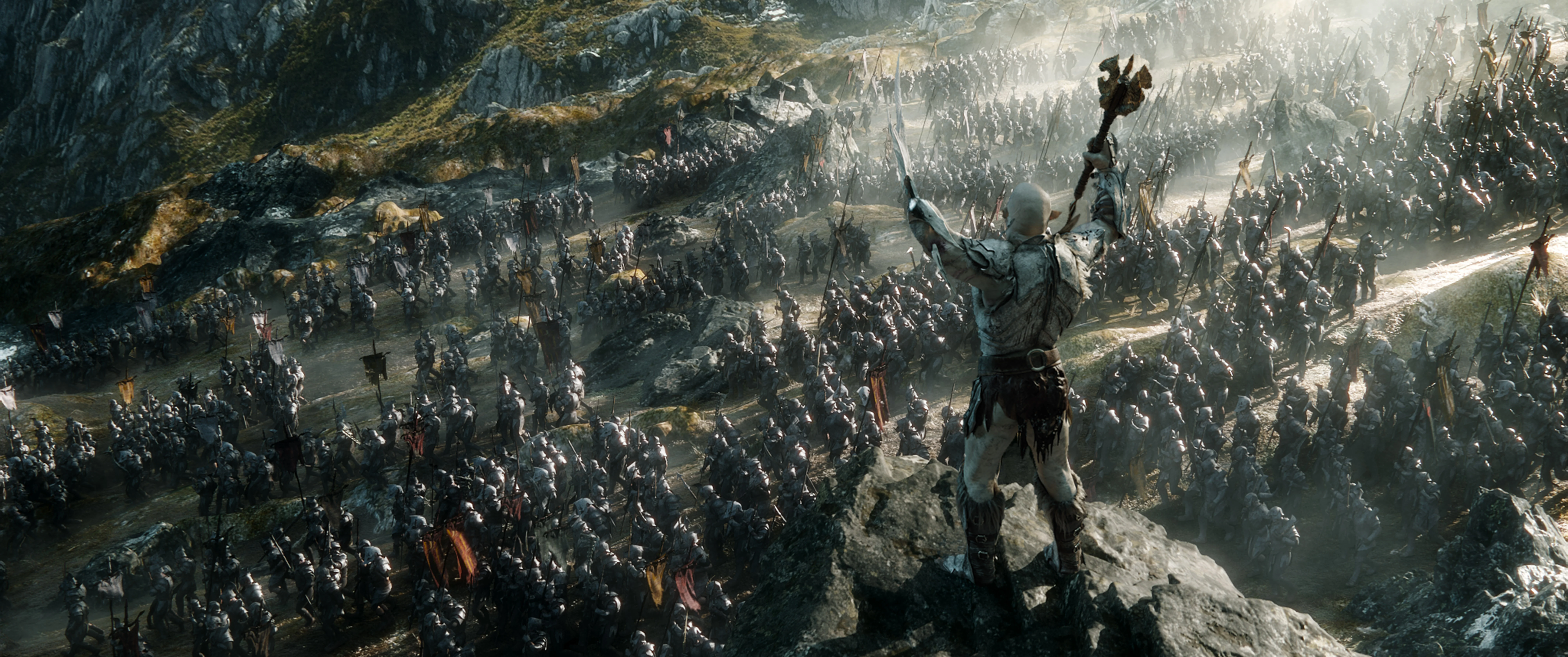 Azog, comandante de las legiones de Dol Guldur