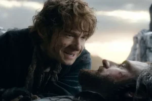 Bilbo se despide de Thorin
