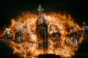 Sauron y los Nazgûl en Dol Guldur
