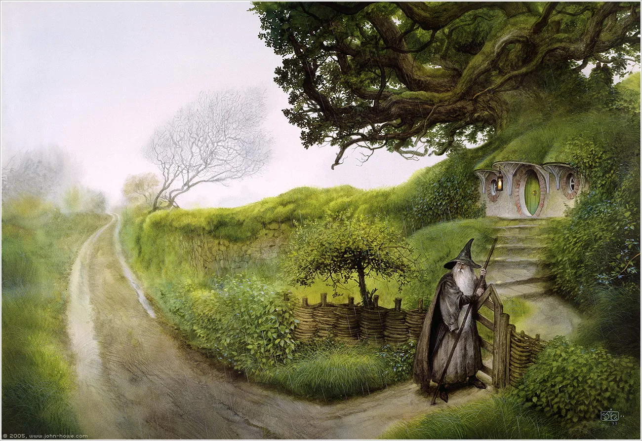 Gandalf regresa a Hobbiton, según John Howe