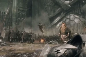 Dáin se queda defendiendo Erebor
