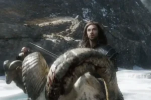 Kili, Dwalin y Fili en carneros