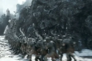 Legolas decapita a diestro y siniestro