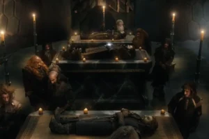 El descanso último de Thorin, Fili y Kili