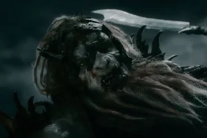 El carcelero de Gandalf listo para cortarle la mano