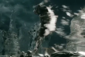 El carcelero de Gandalf destruido