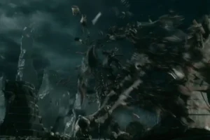 Galadriel destruye al carcelero de Gandalf