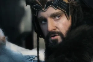 Balin y Thorin en el parapeto de Erebor