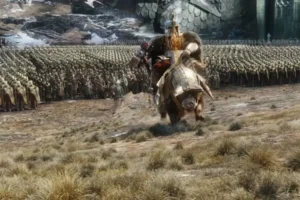 Dáin se prepara para la batalla