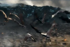 La batalla en los cielos