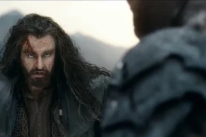 Thorin y Azog en la Colina del Cuervo